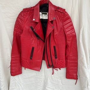 Red Boda Skins leather jacket
